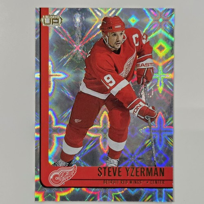 #ad 2001 02 Pacific Heads Up Steve Yzerman #39 $1.49