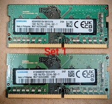 SAMSUNG 2 x 16GB (32GB) DDR4 3200MHz SODIMM RAM
