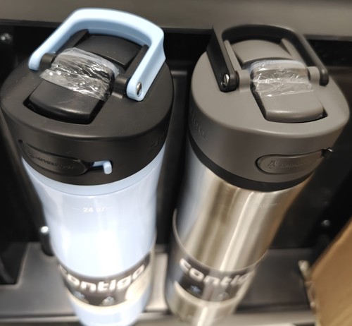 Contigo Ashland Chill 2.0 Edelstahl Thermo Trinkflasche 24oz 2er Pack - Bild 2 von 2