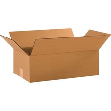 18 x 10 x 6 Corrugated Cardboard Boxes, Medium 18"L x 10"W x 6"H, Pack of 25 ...