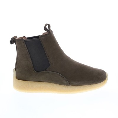 Clarks Originals Mends Ronnie Fieg Kith RADLETT Green Suede Chelsea Boots
