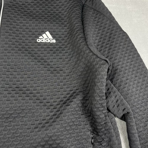Adidas ZNE Primeblue Jacket Mens 2XL Black Full Zip Padded Outdoor Athletic - Picture 4 of 15