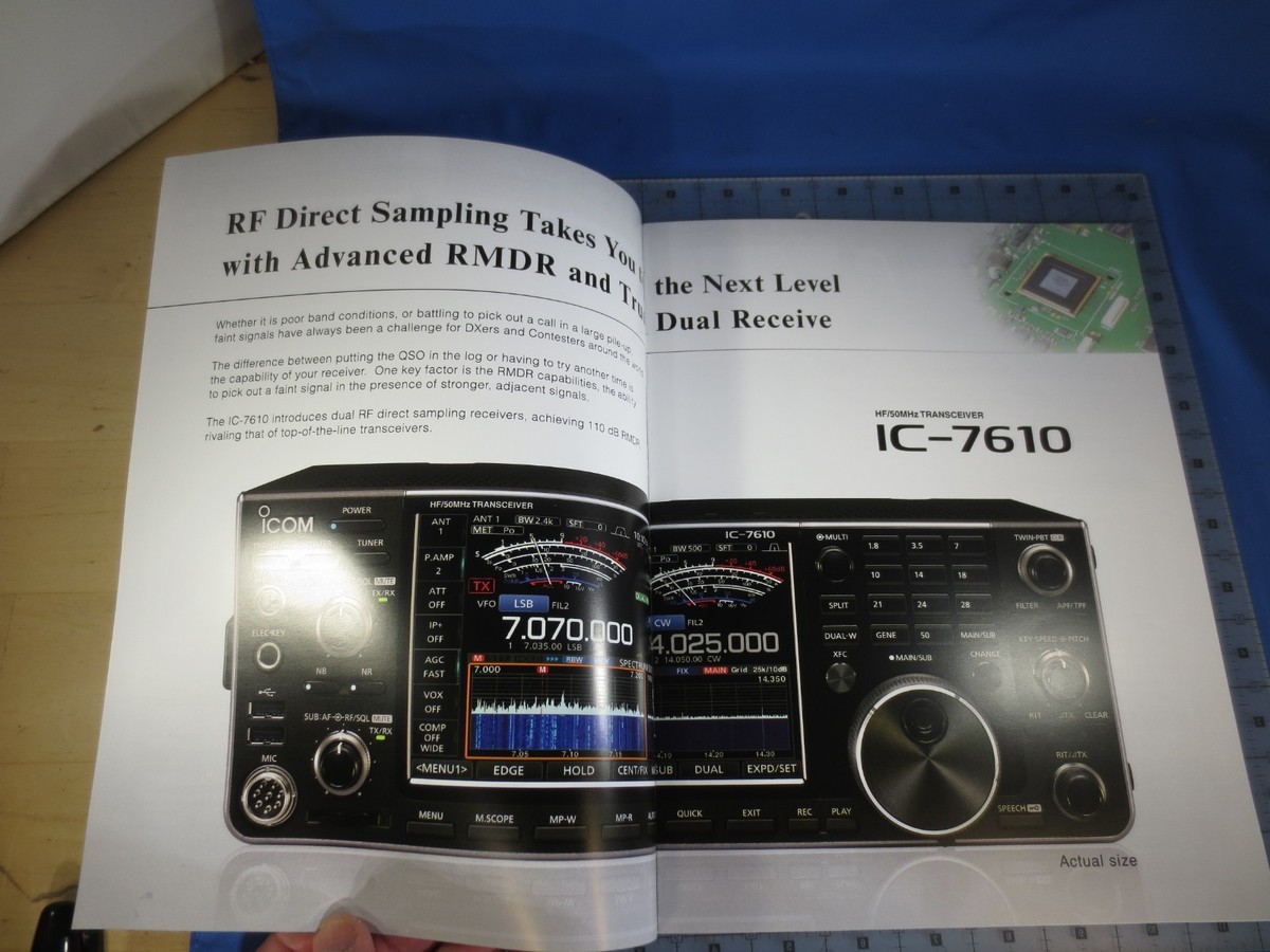 Icom IC-7610 HF/50MHz All Mode Transceiver for sale online | eBay