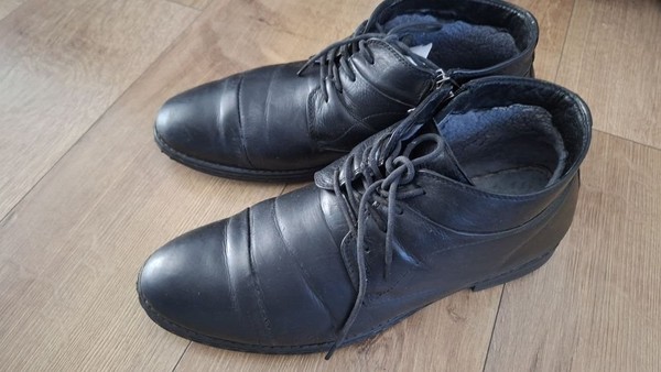 Men Miguel Miratez Boots Black Leather 44