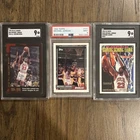 Michael Jordan Graded Card Lot (3) - 1992 Topps PSA 9 / 1993 Topps Gold SGC 9