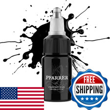 PFARRER Black Tattoo Ink 1/2oz 15ml Vegan-Friendly USA Standard Pigment Tattoo