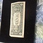US $1 One Dollar Bill Federal Reserve Note Small Size Front & Back Circulated — photo 2