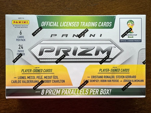 2014 Panini Prizm World Cup Factory Sealed Hobby Box