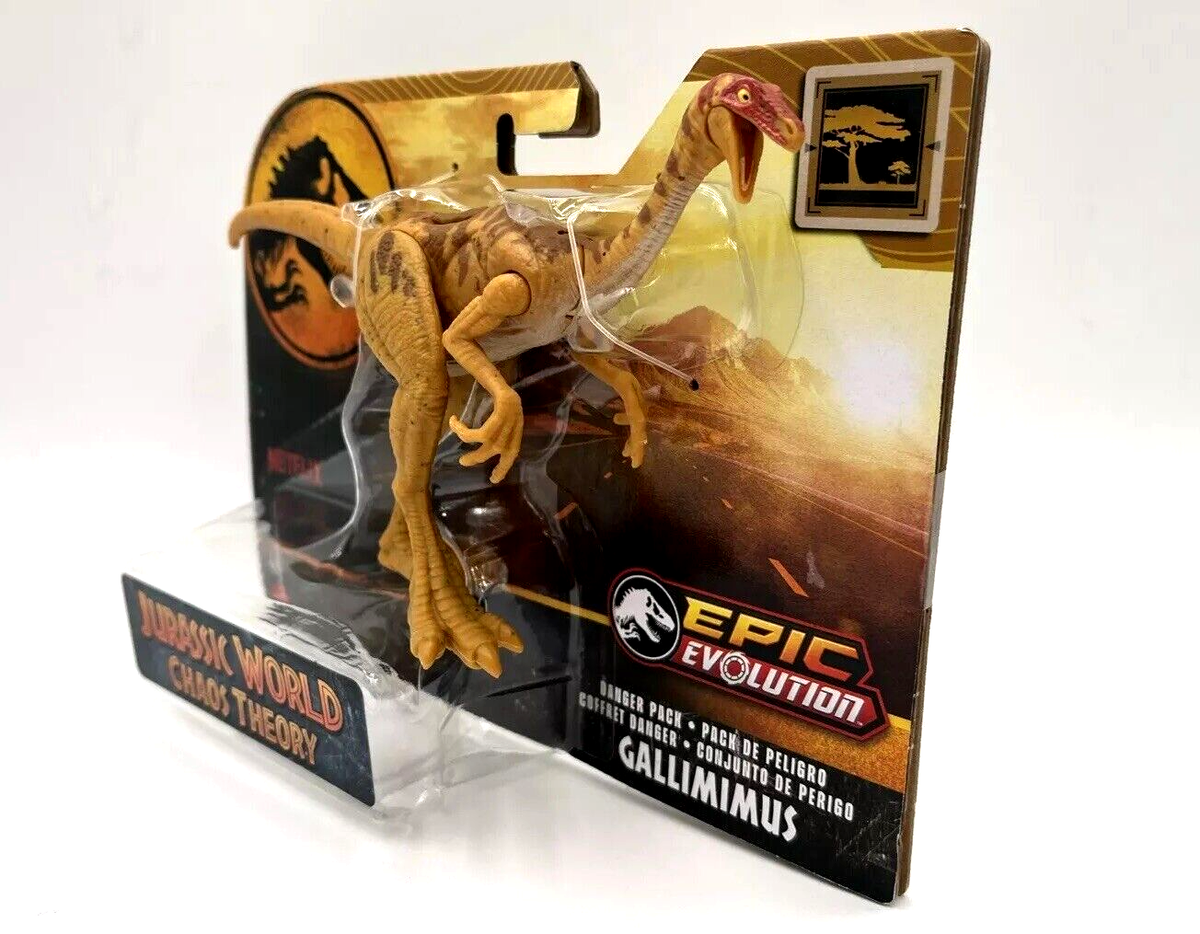 Figurine Jurassic World Gallimimus Pack Attack - Mattel 2018 - Neuf Sous Blister