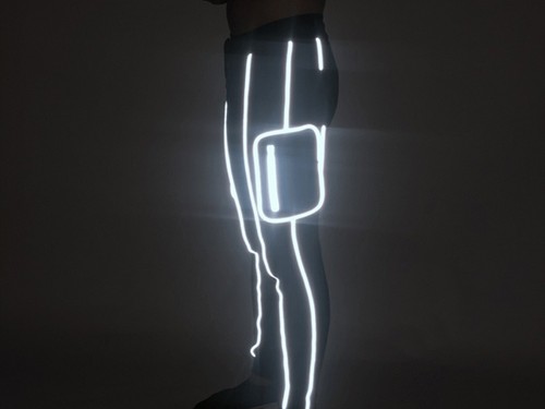 Tubería de coser reflectante plateada de 12 mm 3 m - Borde de ropa de seguridad, alta visibilidad, noche - Imagen 6 de 15