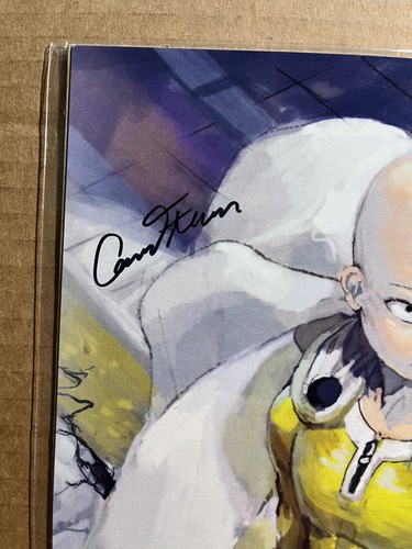 BAM ANIME ONE PUNCH MAN 8X10 ART PRINT 1475/2500 SIGNED BY ARTIST - Picture 2 of 3