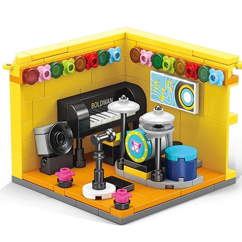 Mini Street View Dreams House Racer Car Doctor Painter Musician Scientist Pastry - Picture 13 of 32