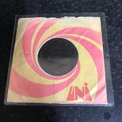  One 7'' - UNI - Original Record  Sleeve  UN 1  USA