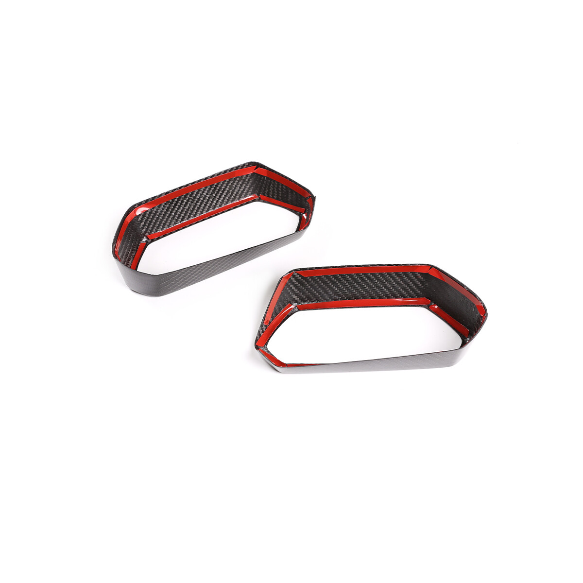 2PCS Real Carbon Fiber Air Outlet Vent Cover For LAMBORGHINI URUS 2018-2023