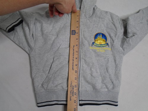Vintage 90’s Walt Disney World Kids Embroidered RARE Mickey Hoodie Size XXS - Picture 4 of 9