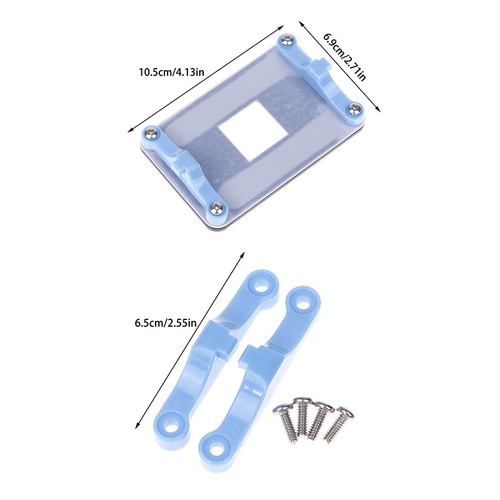 1 Set Mounting Bracket For AM4 AM5 Metal Backplane Original Iron Universal Base - Afbeelding 3 van 18