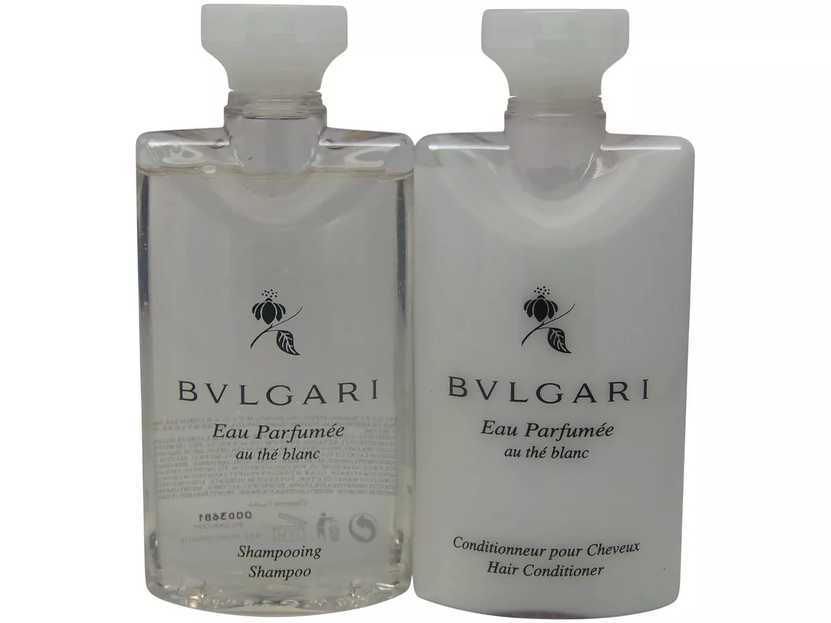 Bvlgari White Tea au the blanc Shampoo Conditioner lot of 2 1 of each