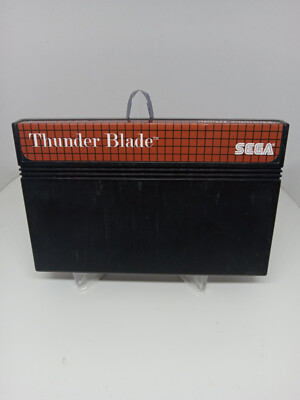 Thunder Blade (Sega Master System SMS) Reconditioned! Authentic!
