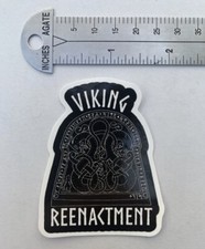 Viking Themed Sticker -  Viking Reenactment  / Runes