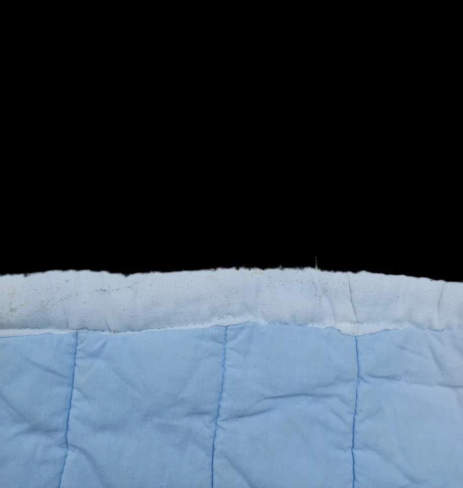 Manta de bebé hecha a mano con panel de tela de oso Mount Vernon Mills de colección edredón conejito Foto 4 de 4