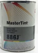 Axalta Dupont 886J Opaque Red Qt Mixing Tint Toner Cromax Chromabase Paint