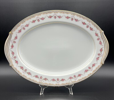Noritake Ridgewood 5201 Oval Serving Platter 16.25 x 12'' Read Description￼