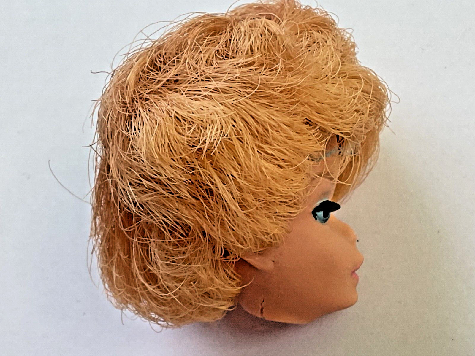 Vintage Barbie Doll Blonde Bubblecut Heads Lot TLC