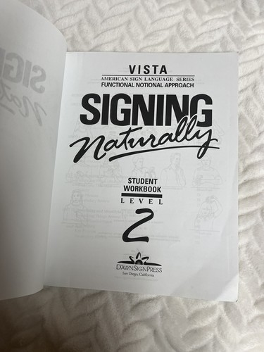 Signing Naturally Level 2 Student Workbook Expanded Edition - Picture 8 of 20