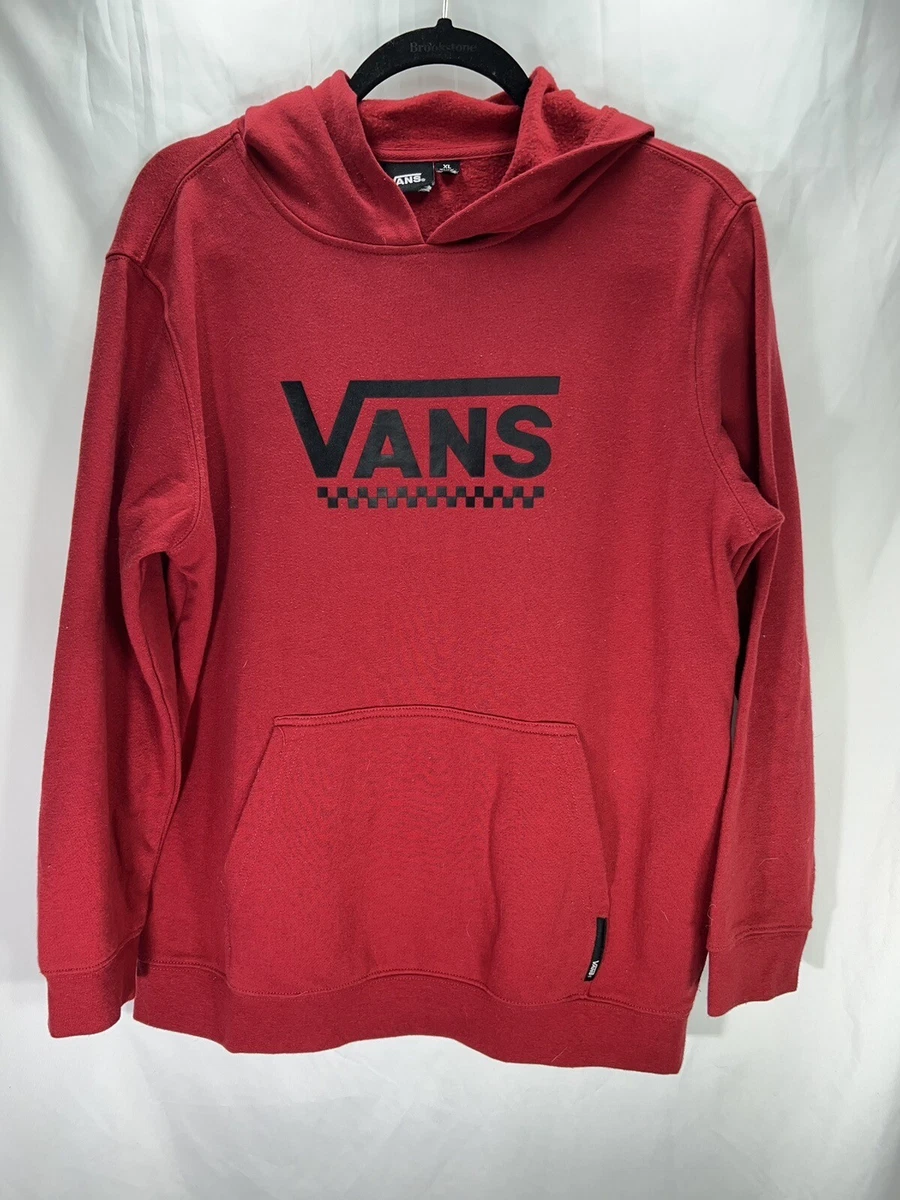 Vans red hoodie sales