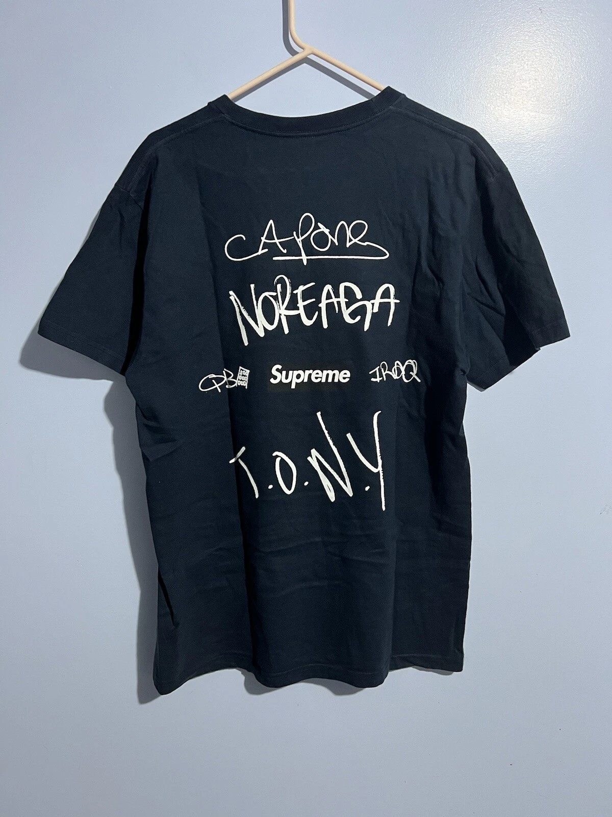 Tee shirt Supreme CNN bleu marine L