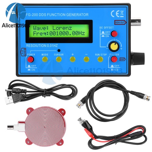 FG-200 0.01Hz-500KHz DDS Function Signal Generator Frequency Signal Counter New - Picture 16 of 16