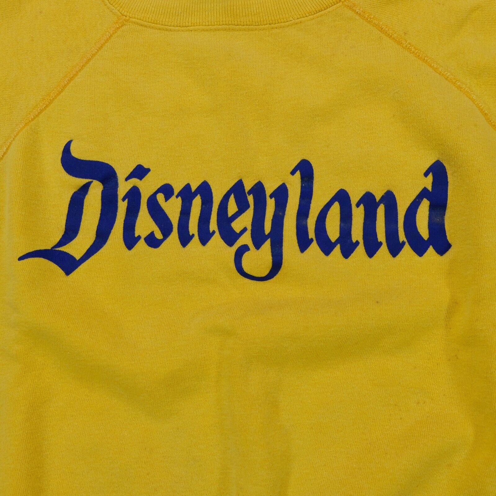 Rare Vintage Walt Disney Disneyland Gussett Crewneck Sweatshirt