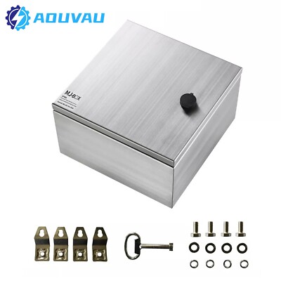 AOUVAU 16 x 12 x 8'' Stainless Steel Electrical Enclosure Junction Box IP66