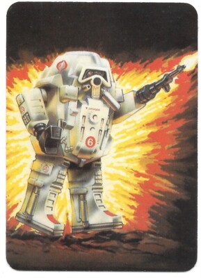 G.I. Joe Trading Card #114 Battle Armor S.N.A.K.E. 1987 Milton Bradley NEAR MINT