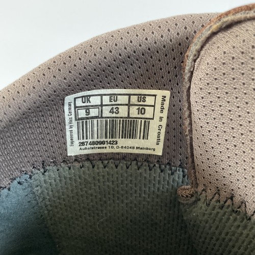 Haix braune Kampfstiefel mit hoher Haftung für Herren Größe 10 Ausgabe der britischen Armee - Bild 13 von 16