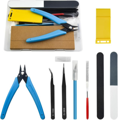 Professional 9 PCS Model Tools Kit Modeler Basic Tools Craft Set Hobby