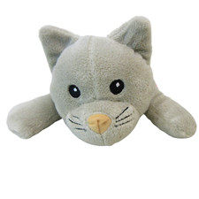 Melissa and Doug Kitty Kitten Plush Gray Small 8" Gray Cat Stuffed Animal