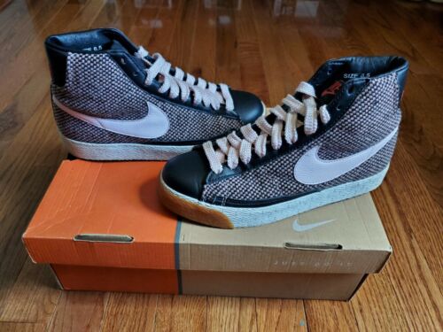 Nike Blazer Mid 73 Tweed" NEGRO ROSA BLANCO ROJO 311918 061 Talla 5M / 6.5W | eBay