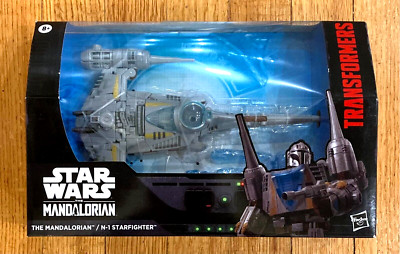 TRANSFORMERS Collaborative Star Wars The Mandalorian N-1 Starfighter MISB