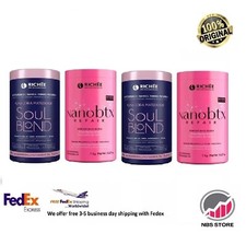 Set of 4 itens - 2x Richee Nanobtx Repair 2x Soul Blond For Blondes 4x 34oz