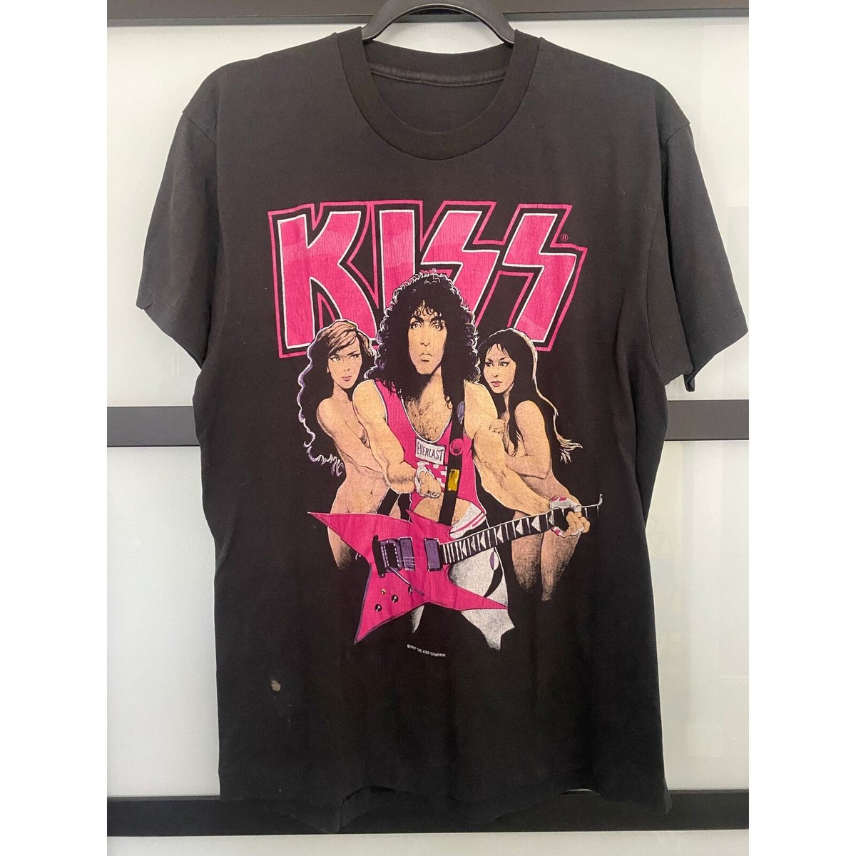 KISS Tシャツ LIFE IS LIKE SEX 80s - KISS STANLEY kiss Tee eBay