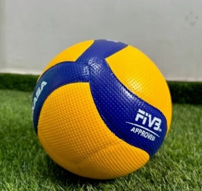 Mikasa volleyball yellow official indoor volleyball V200W 2019 FIVB - size-5
