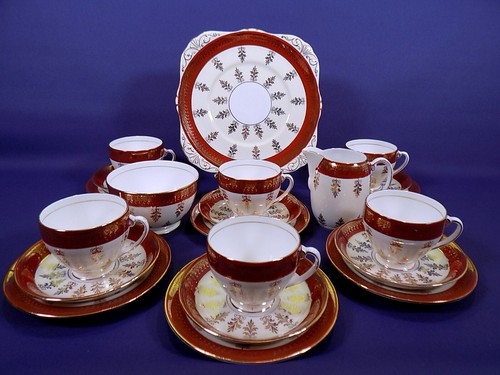 Royal Grafton Tea Set 21 Piece - Picture 3 of 12