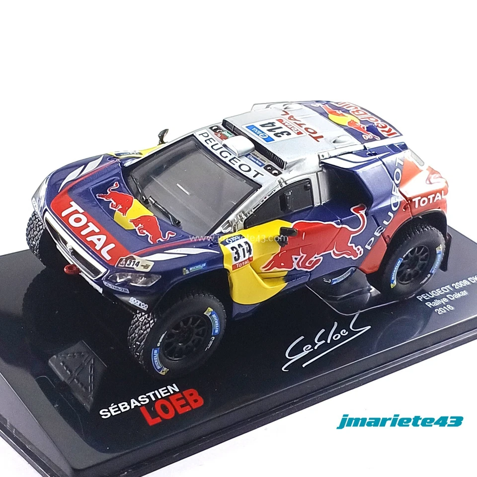 Peugeot 2008 DKR #314 S. Loeb Rallye Dakar 2016 1:43 - Immagine 2 di 4