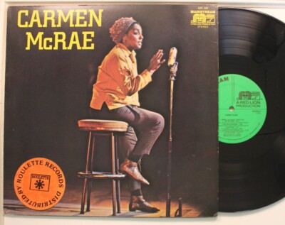 Carmen Mcrae Lp Self-Titled (1971) On Mainstream - Vg++ &frasl; Vg++