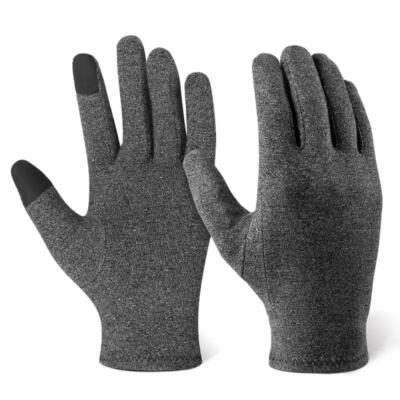 Vollkompressionshandschuhe mit Touchscreen-Finger | Arthritis Handunterstützung