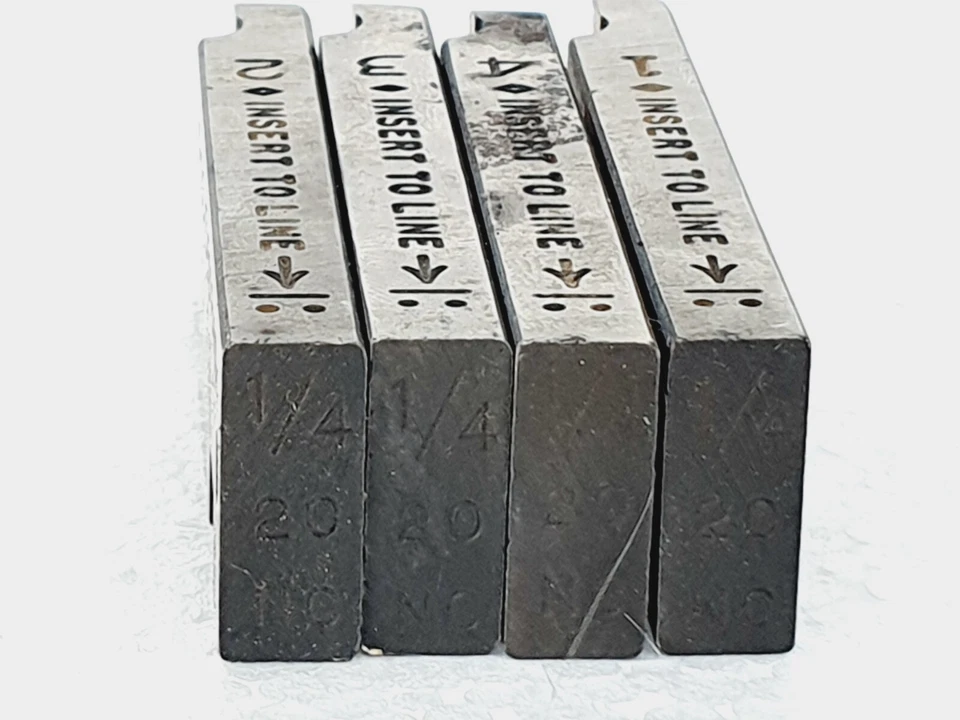 RIDGID 500B Bolt Dies 1/4"-20	UNC, High Speed Chasers For 500B Machine Heads - Image 4 of 4