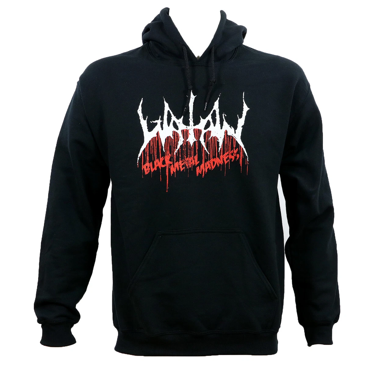 Authentic WATAIN Black Metal Madness Pullover Hoodie Black S M L XL 2XL NEW