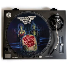 RETURN OF THE LIVING DEAD Turntable Slipmat for Vinyl Records 12" DJ Slip Mat