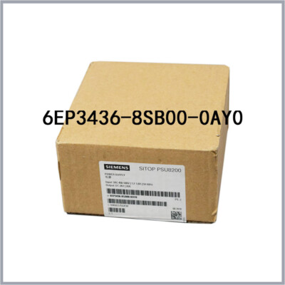 New In sealed Box siemens 6EP3436-8SB00-0AY0 regulated power supply